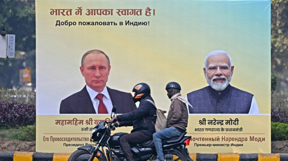 Defensa y comercio en el menú del viaje de Putin a India
