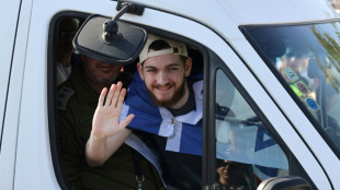 Freed Israeli hostages hug loved ones in tears of joy