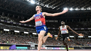 Hocker wins world 5,000m as Ingebrigtsen finishes empty-handed