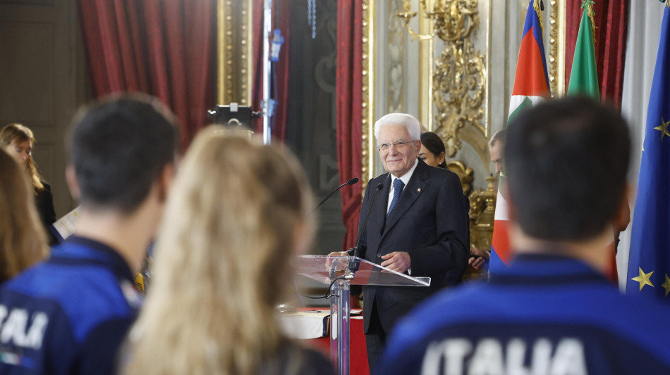 Mattarella commosso a azzurre e azzurri volley, "formidabili"