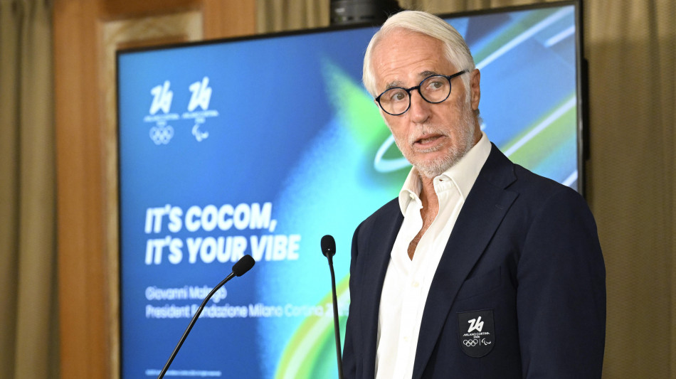 Malagò, completata gran parte dei lavori per Milano-Cortina