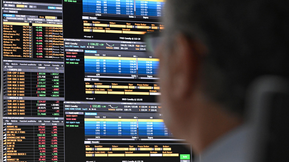 Borsa: l'Europa chiude negativa con guerra in Iran, Parigi -0,71