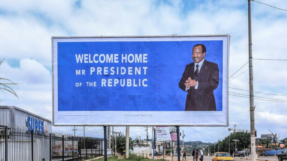 Cameroon's president Biya: absent candidate in election