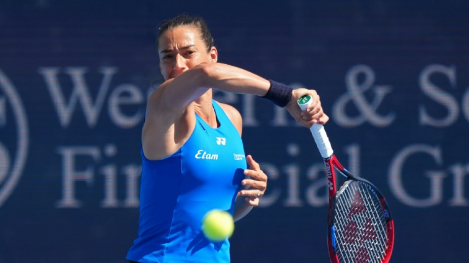 WTA: En tournée d'adieu, Caroline Garcia s'offre un 2e tour à Cincinnati