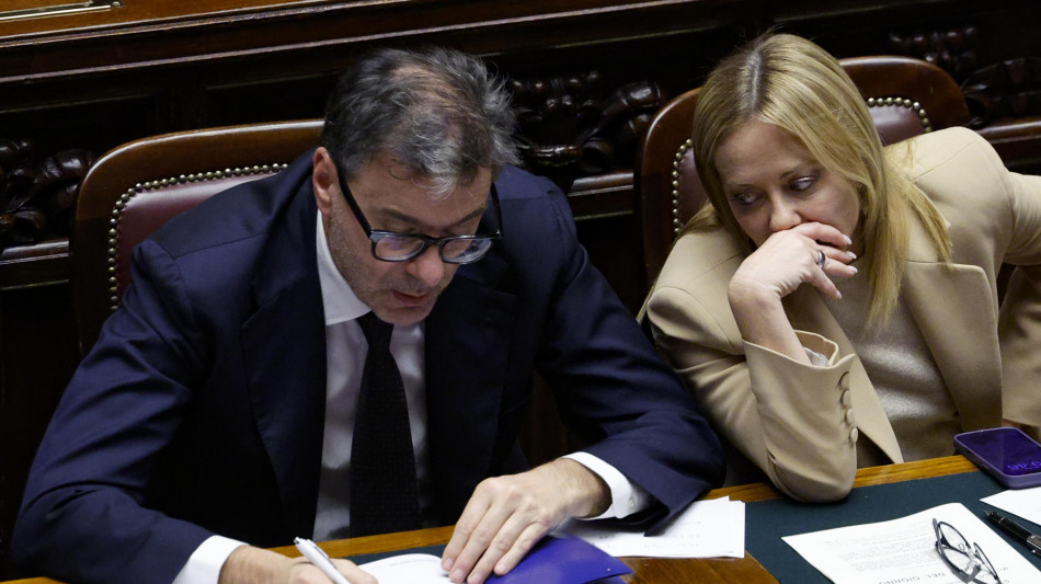 Alle 12 vertice a P.Chigi sulla manovra con Meloni