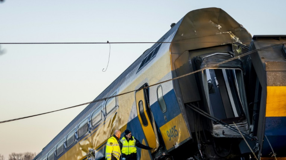 Pays-Bas: au moins un mort et des dizaines de bless&eacute;s dans le d&eacute;raillement d'un train