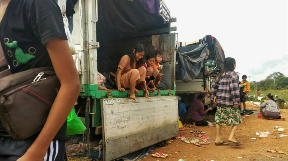 Birmanie: Laukkai, capitale des trafics, se vide &agrave; l'approche des combats