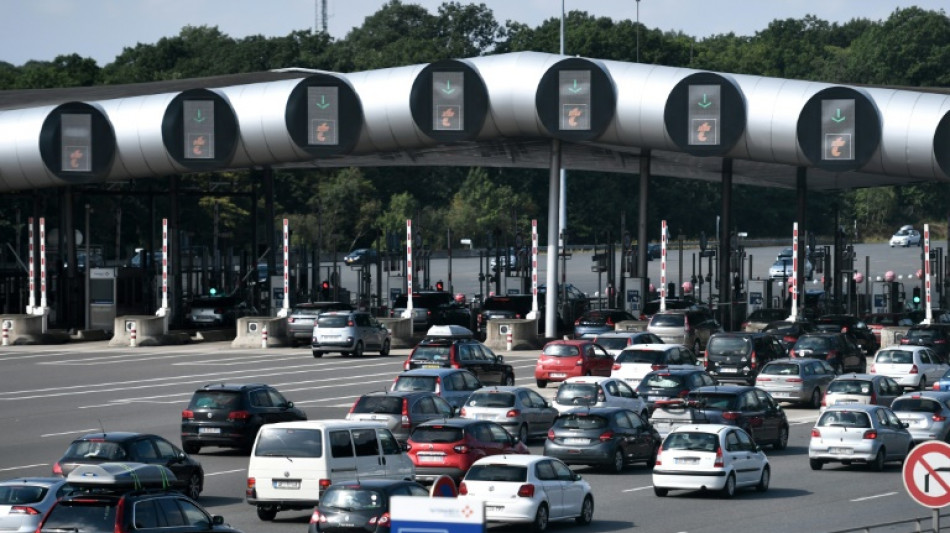 Autoroutes: les tarifs augmenteront d'environ 2% le 1er février