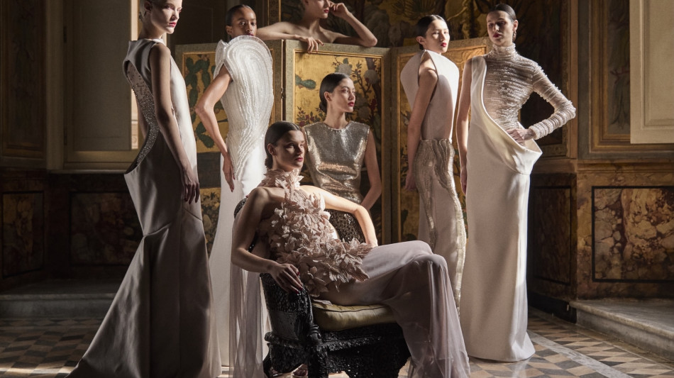 L'alta moda da sogno di Antonio Grimaldi a Palazzo Besso