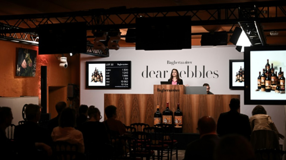 Des ench&egrave;res d'un prestigieux vin de Bordeaux rapportent 1,8 million d'euros