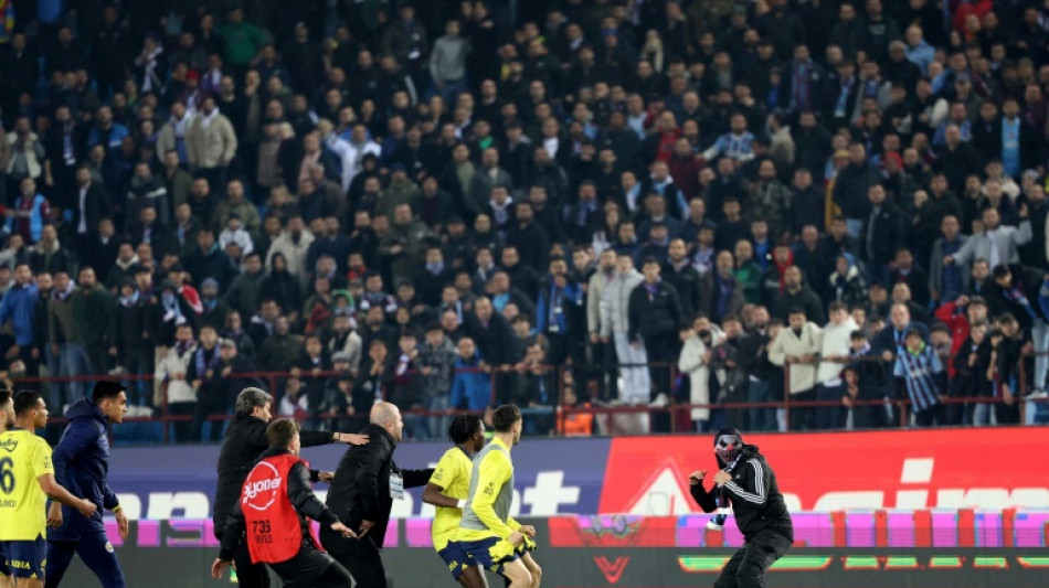 Turquie: des violences opposent supporters et joueurs &agrave; l'issue d'un match de championnat