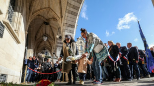 Ultime hommage d'Arras pour les fun&eacute;railles de Dominique Bernard, sous haute surveillance