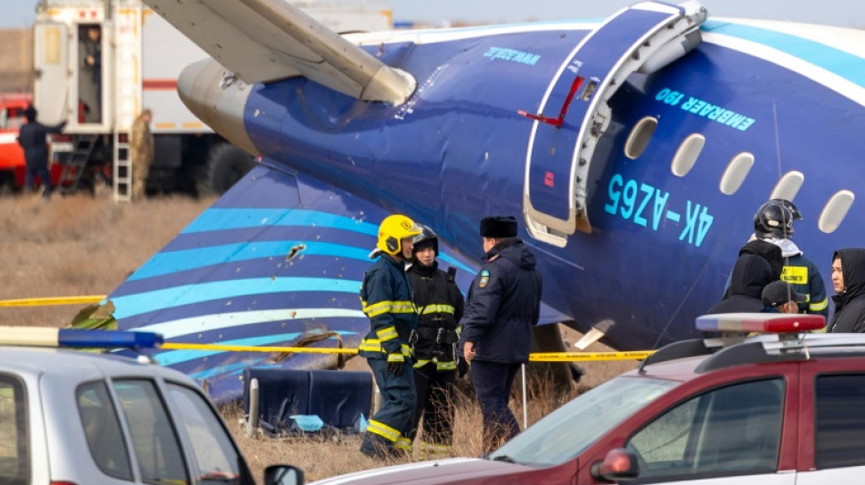 Crash d'avion azerba&iuml;djanais: la Russie a promis d'identifier et punir les coupables, selon Bakou