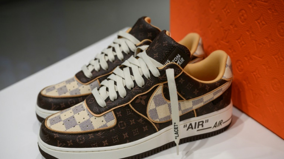 Modelo Nike-Louis Vuitton diseñado por difunto estilista Virgil Abloh va a subasta