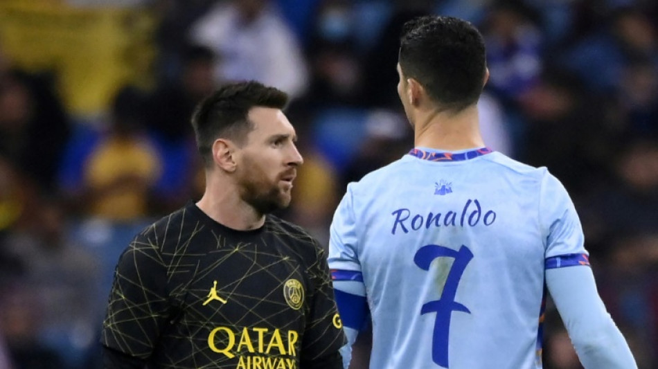 Messi y Ronaldo se reencuentran con goles y espect&aacute;culo en Riad