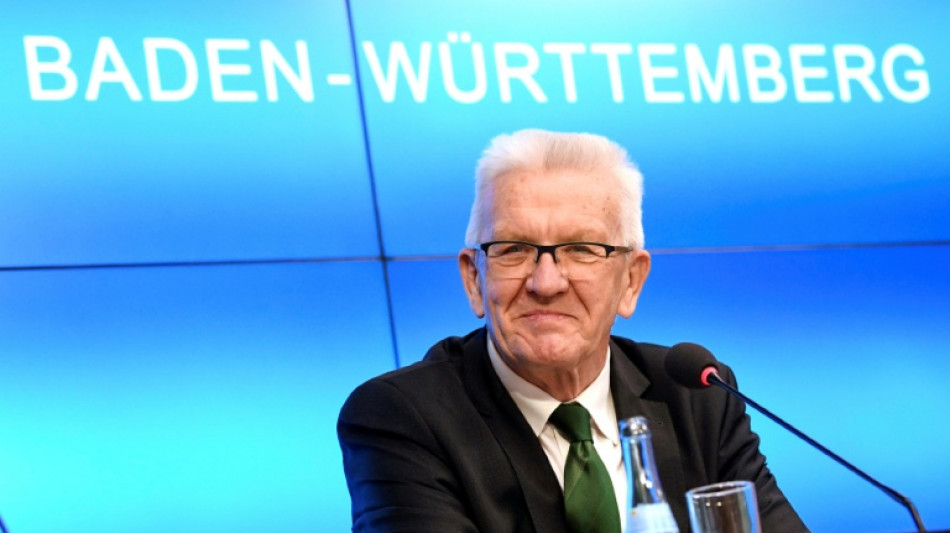 Erster Gr&uuml;nen-Ministerpr&auml;sident Kretschmann wird in Stuttgart verabschiedet