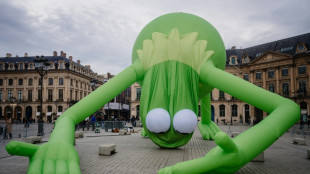 Kermit aims to ease French nerves at Art Basel Paris