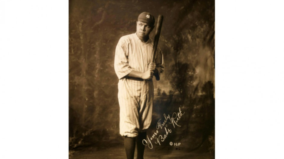 Una camiseta de Babe Ruth, leyenda del béisbol, vendida por 24 millones de dólares en EEUU