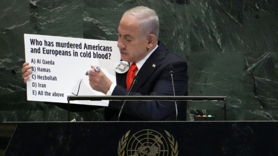 Netanjahu in Rede bei UNO: "Großteil der Terrormaschine der Hamas" vernichtet 