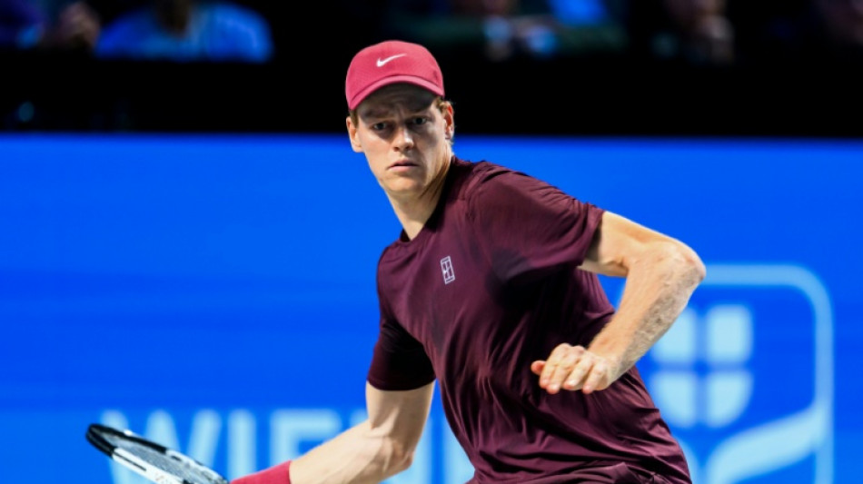 Sinner sweeps into eighth final of season in Vienna