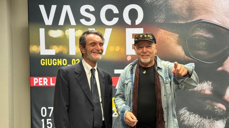 Vasco a San Siro, 'la musica &egrave; una benedizione'