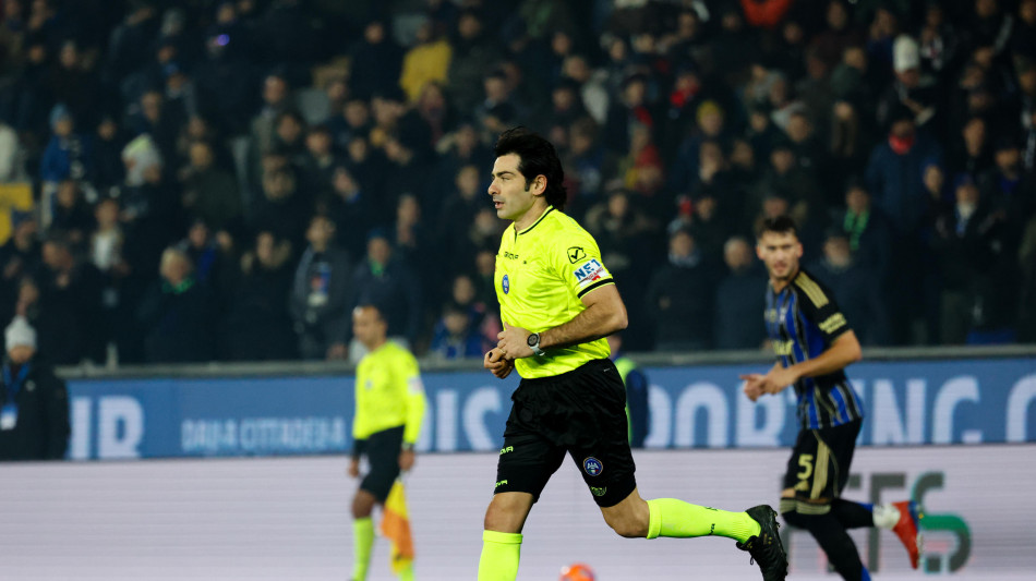 Calcio: serie A; arbitri