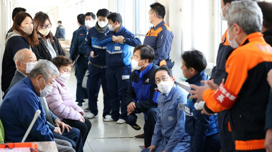 Japon: le Premier ministre promet de nouvelles aides apr&egrave;s le s&eacute;isme du Nouvel An