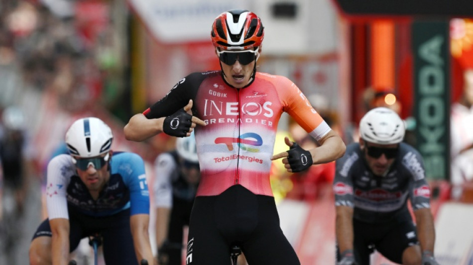 British rider Turner wins Vuelta sprint as Gaudu takes race lead
