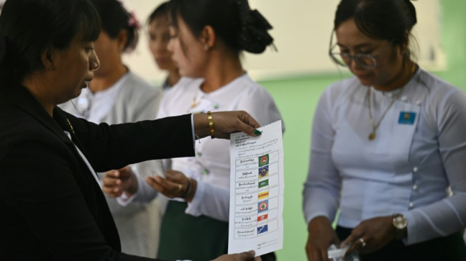 Myanmar pro-military party official says 'winning' junta-run poll