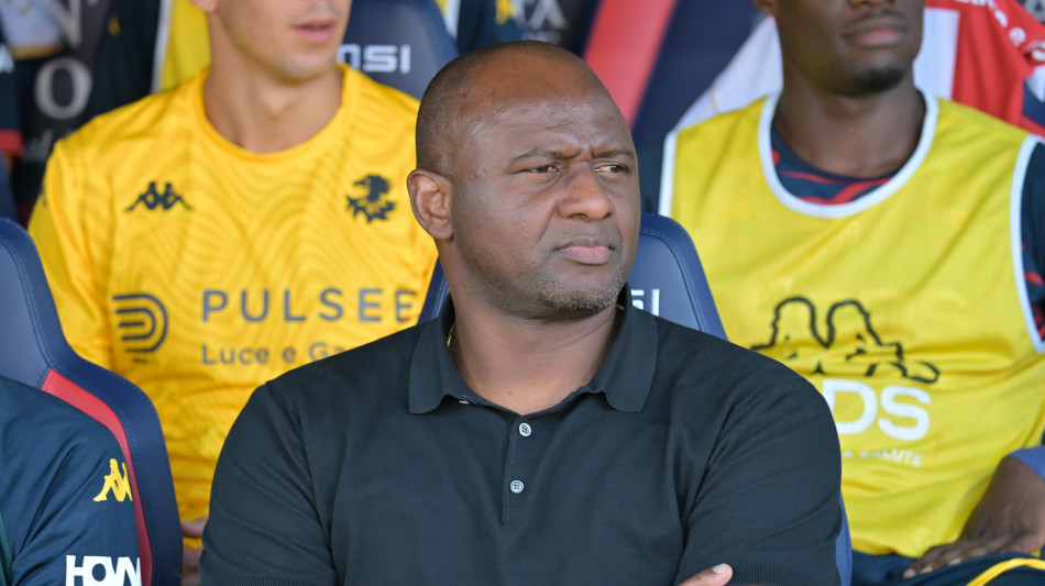 Genoa: Vieira, giusti i fischi dei nostri tifosi a fine partita