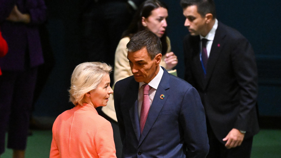Von der Leyen a Sanchez, 'migrazione &egrave; sfida Ue, raddoppiare gli sforzi'