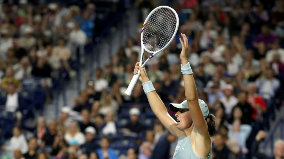 Swiatek downs Svitolina to reach first WTA final of 2026