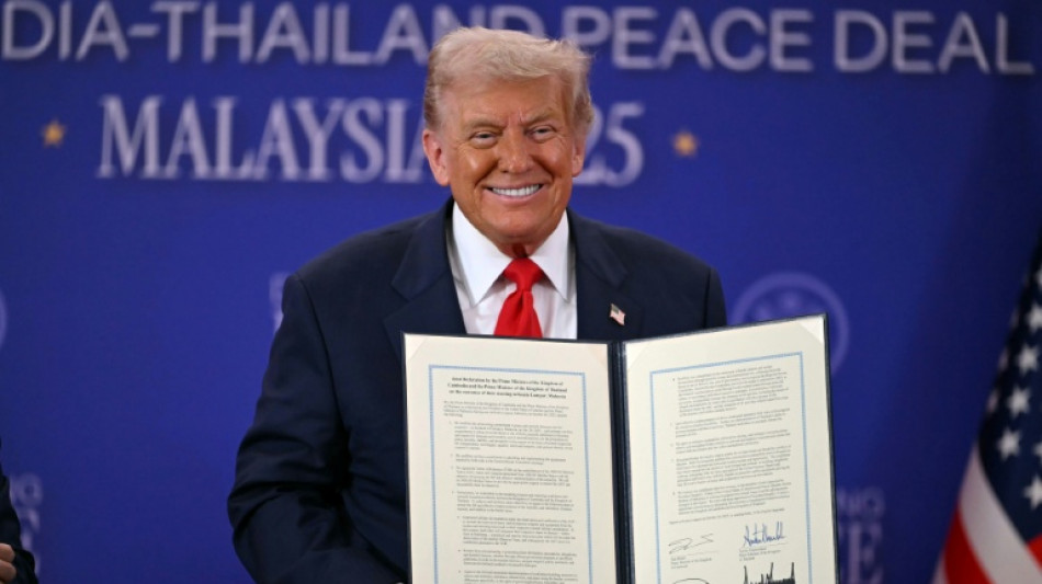 Trump vor Treffen mit Xi zuversichtlich über Beilegung von Zollstreit mit China