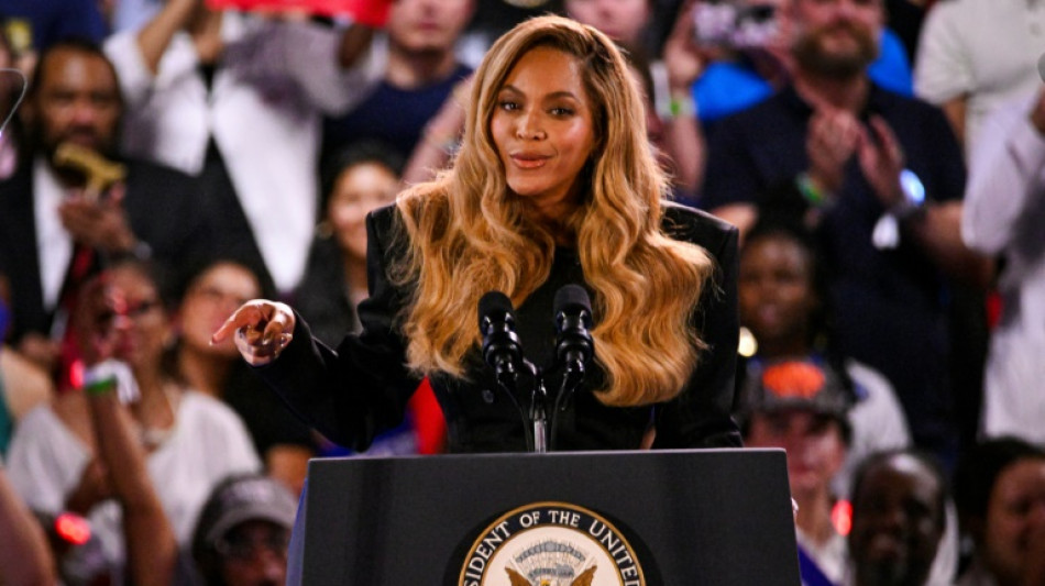 Beyoncé unterstützt Harris bei Wahlkampfveranstaltung in Texas