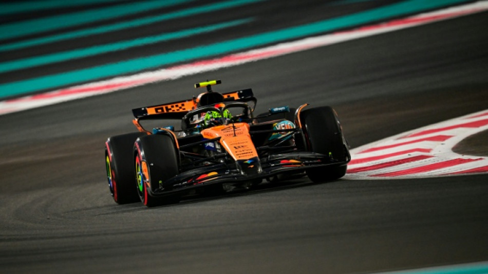 Norris marca territorio ante Verstappen en los ensayos libres de Abu Dabi